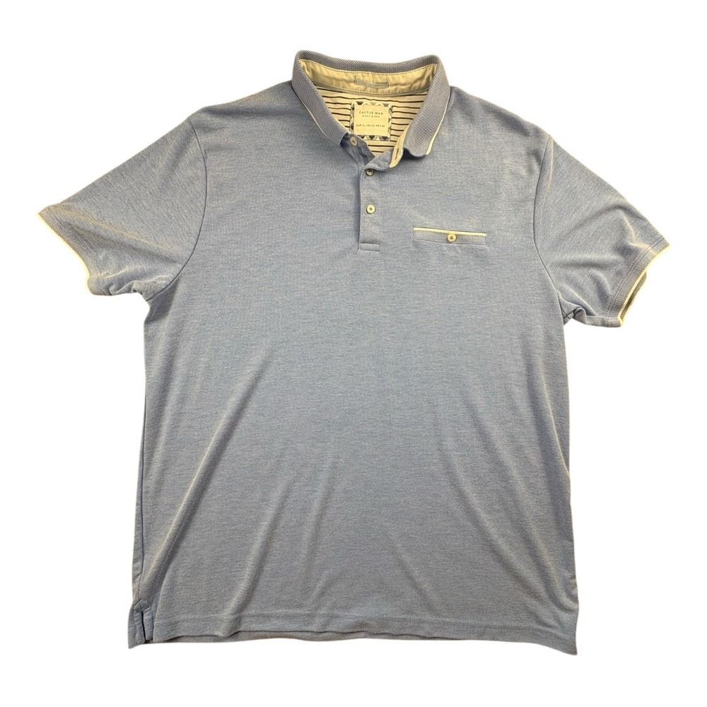 Cactus Man Ricky Singh Light blue Polo Large‎